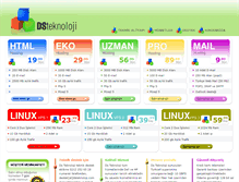 Tablet Screenshot of dsteknoloji.com